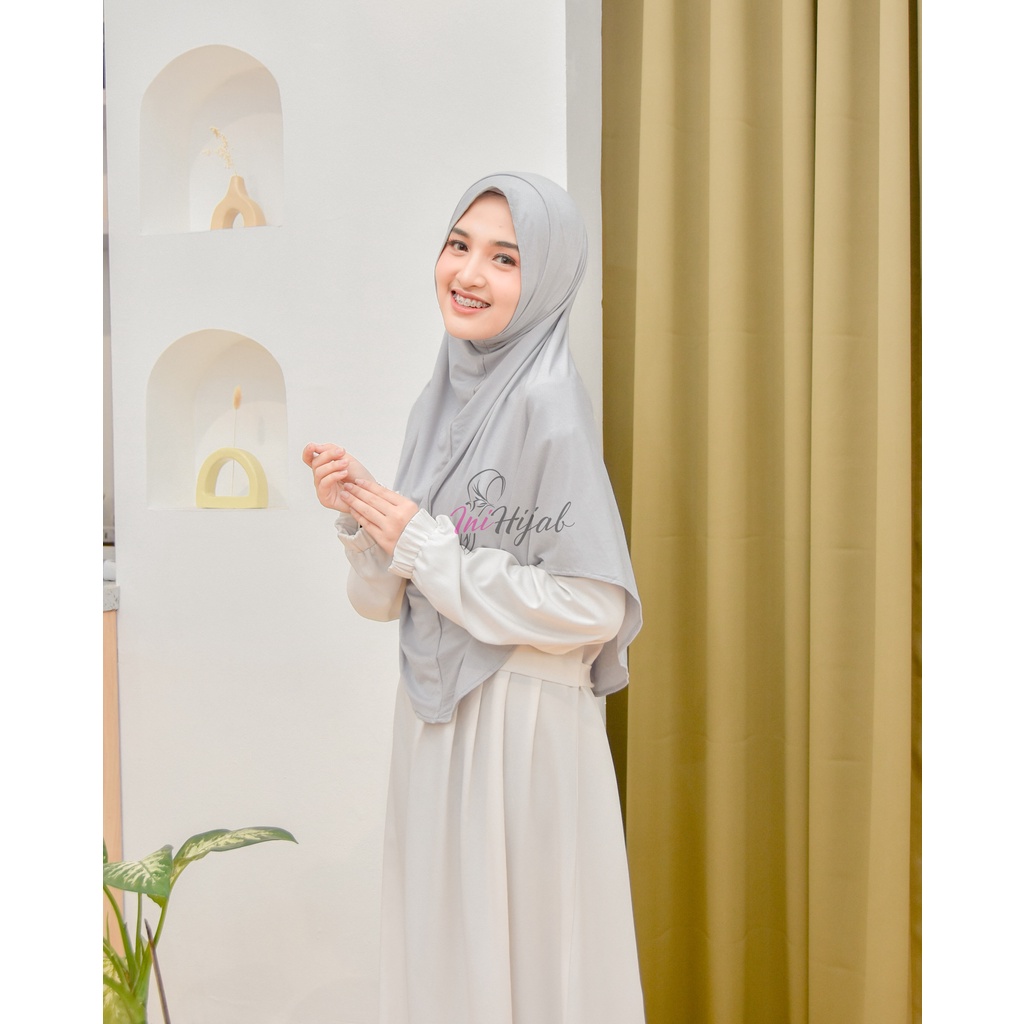 Ini Hijab - Jilbab Instant Medina / Medina Instant Slip in / Jilbab Instant Spandex Rayon