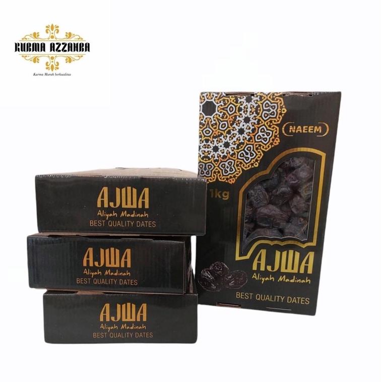 

PROMO MURAH Kurma Ajwa 1kg Madinah Aliyah Original # 891