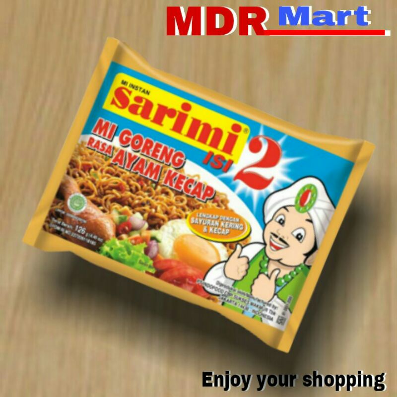 

SARIMI ISI 2 Mie instan goreng ayam kecap 126gr