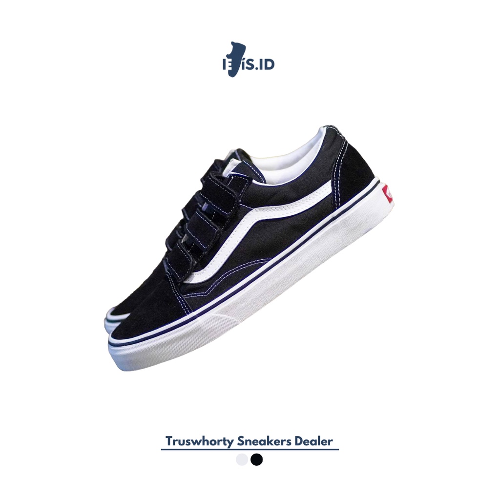 Vans Oldskool Velcro Classic Black White