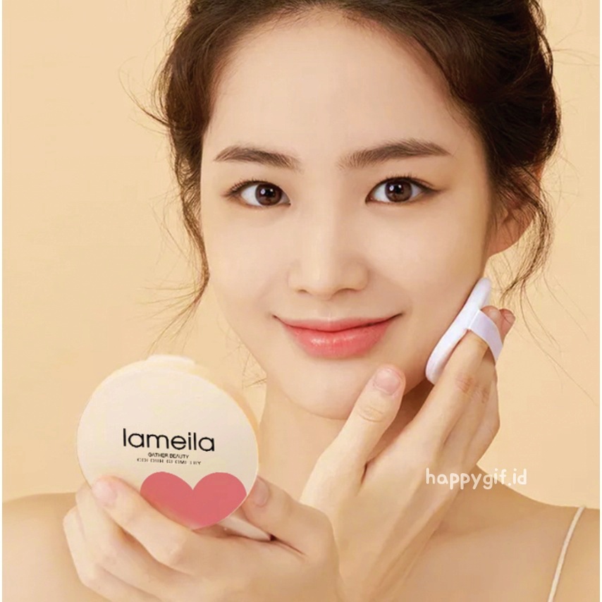 LAMEILA Bedak Sakura Make Up Base Oil Control Powder Kaca LA113 3050