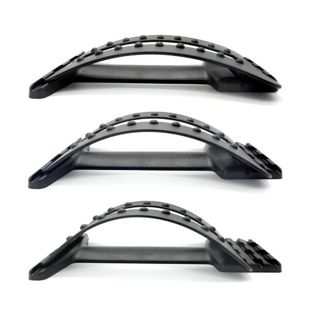 Luqi Alat Terapi Punggung Lumbar Spinal Support Waist Relax Mate - D868 - Black - OMHR8CBK