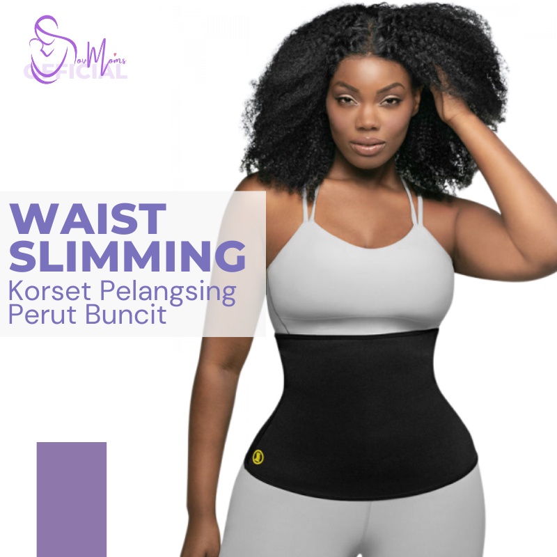 Korset Pelangsing Tubuh Baju Pembakar Lemak Waist Hot Shaper Baju Olahraga Pakaian Wanita Original