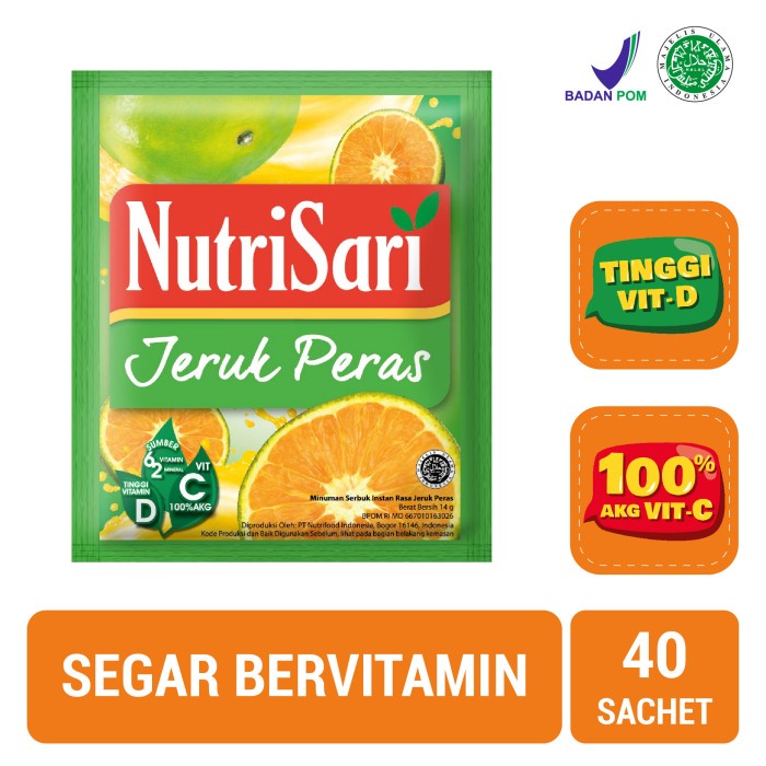 

NutriSari Jeruk peras (40 Sch)