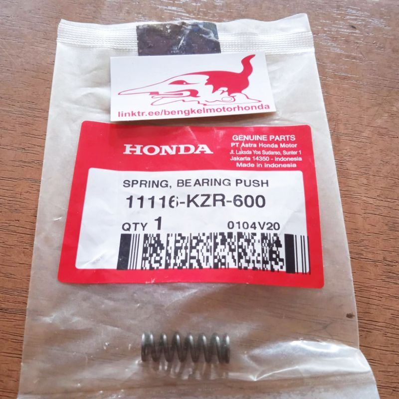 Per + Pen Bearing Push Tahanan Bearing Vario 125/150 PCX150 ADV Asli Honda 11114KWN900