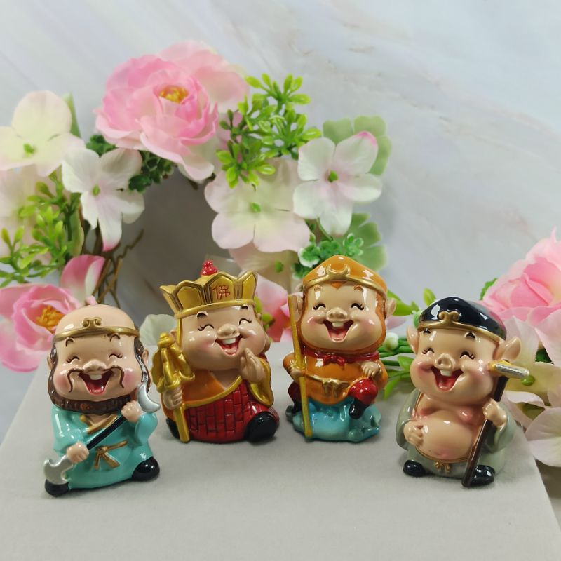 PATUNG DEWA LUCU VERSI SET KERA SAKTI T4