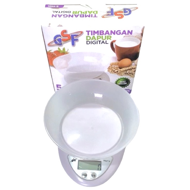 Timbangan Kue Digital GSF 4405 Timbangan Dapur Digital 5kg Analog 2kg Timbangan Bumbu Serbaguna Timbangan Buah Scale GSF 4016