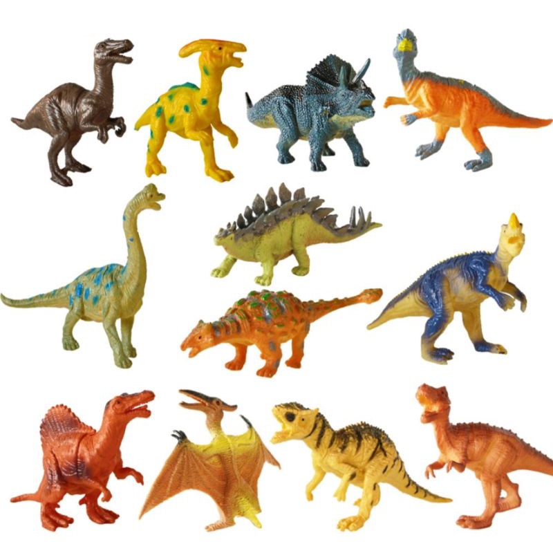 PROMO!! MAINAN DINOSAURUS KARET SET ISI 25 PCS TERMURAH