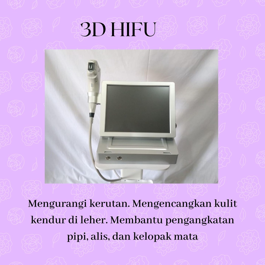 ALAT KECANTIKAN 3D HIFU HIFU 3D HIFU TERBARU