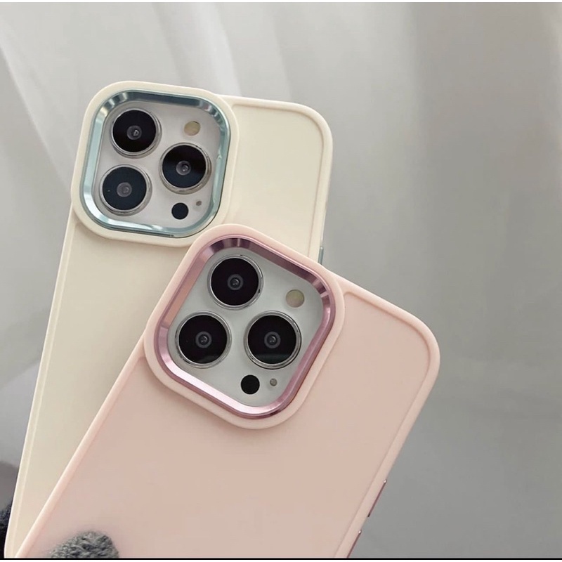 CASE PASTEL DOVE IPHONE 14PROMAX 14PRO 14PLUS 14 SOFTCASE PANTONE DOVE LIST CAMERA STEEL !! READY !!