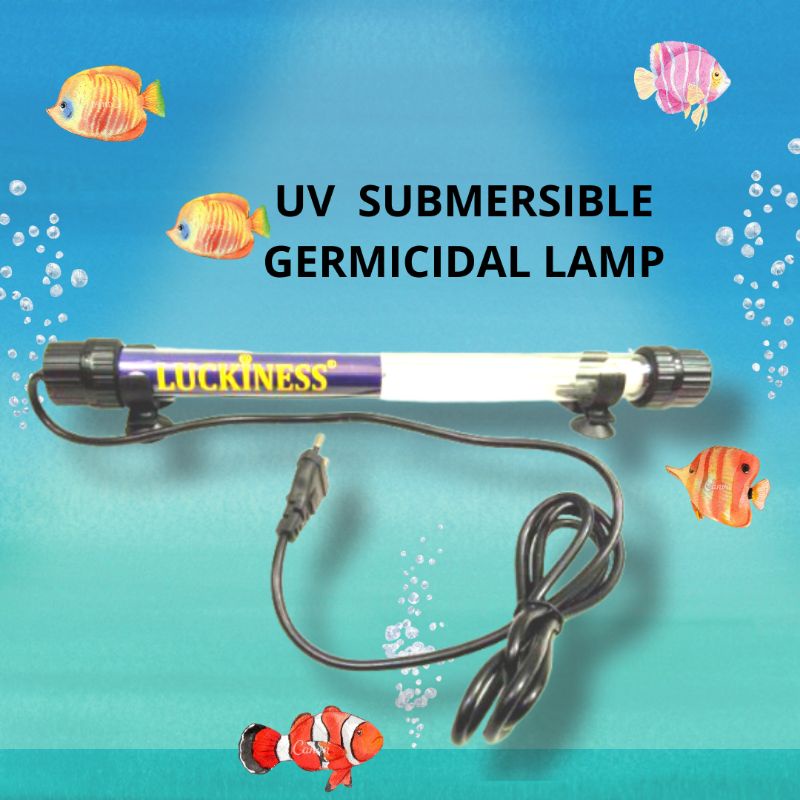 Lampu Sterilisasi Anti Lumut Kolam Aquarium LUCKINESS UV 10 WATT