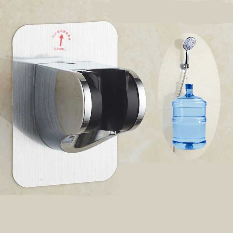 SHAI Penyanggah Kepala Shower Hose Holder Bracket Drill Free - DZL01