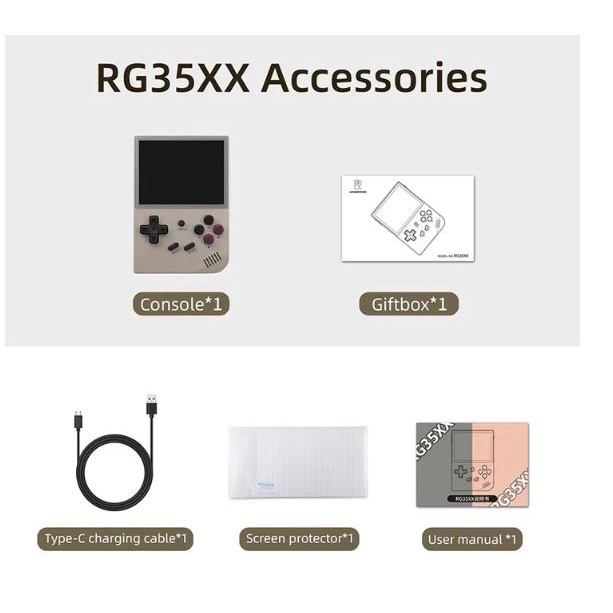 ANBERNIC RG35XX Handheld Retro Game Console Linux System Portable Mini