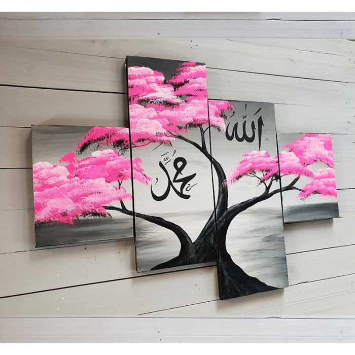 

Lukisan Kaligrafi - Lukisan Minimalis Kaligrafi / Dan-1 - Xlxcdriyoni