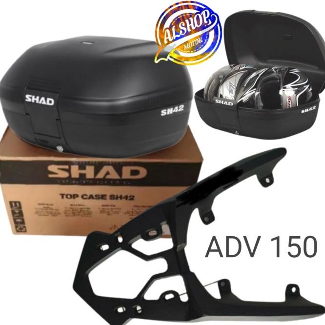 Paketan Box Shad Sh42 + Breket Box Motor Honda Adv 150
