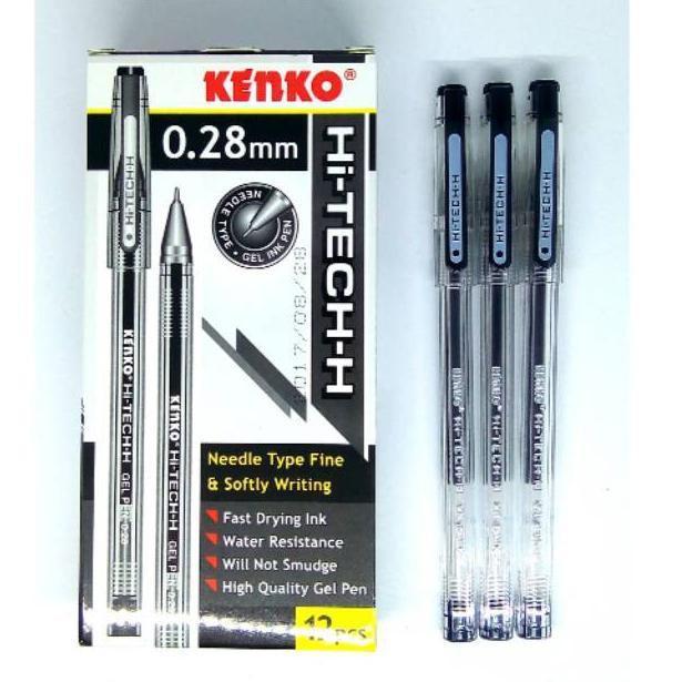

[F-I6I] ✉] Pulpen / Gel Pen Kenko Hi-TECH-H - 0.28 mm-trending