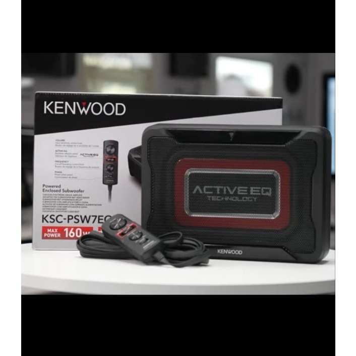 Kenwood KSC - PSW7EQ subwoofer kolong/subwoofer aktif KENWOOD