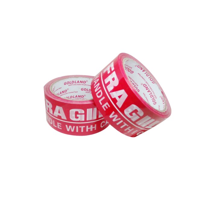 

Lakban FRAGILE Merah Goldland Lakban 1pcs