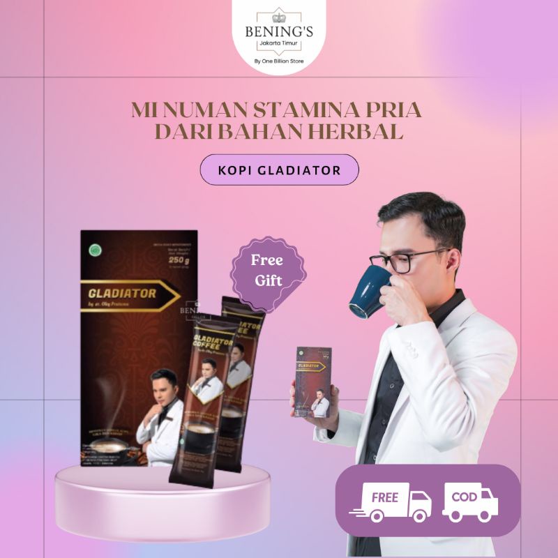Kopi Gladiator Coffee By Dr Oky Pratama Minuman Herbal