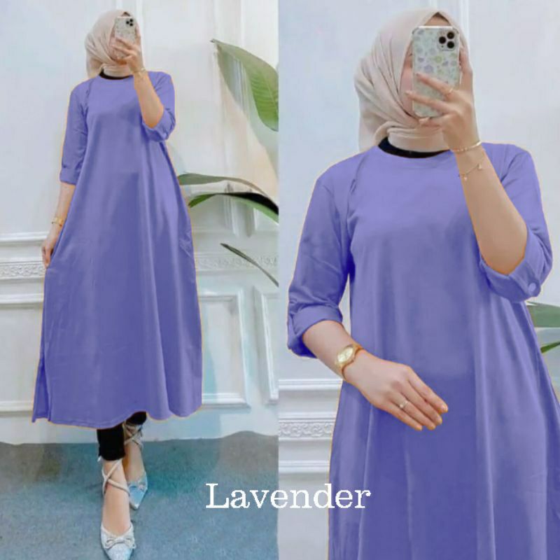 Kayla dress atasan wanita terbaru / atasan polos wanita /