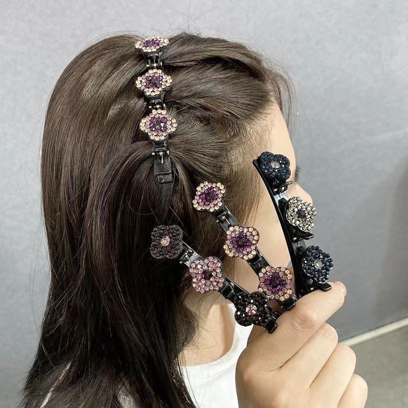 NEW Jepit Rambut Wanita Elegan Zirkon Kristal Style Korea Fashion High Quality Import