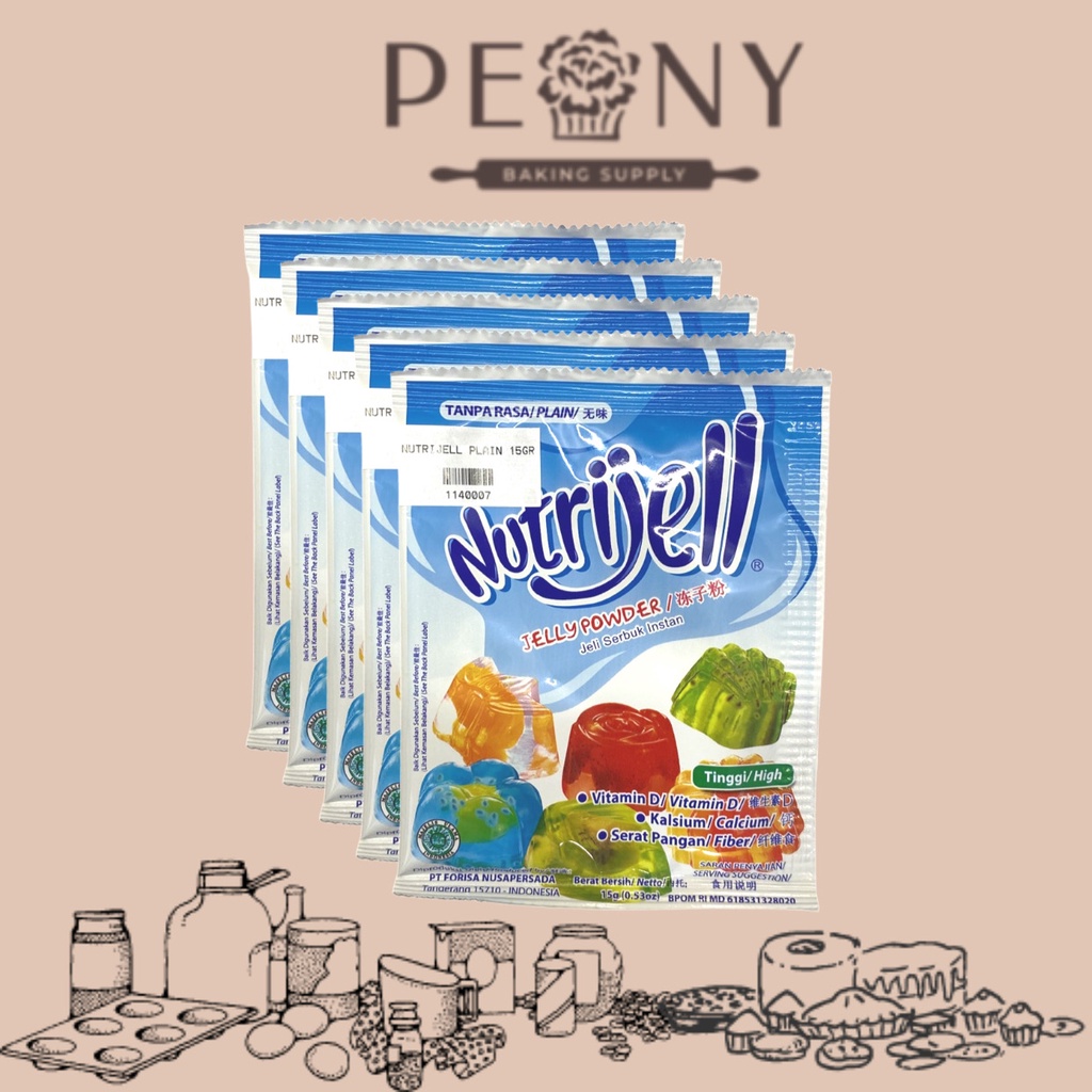 NUTRIJELL PLAIN 15GR