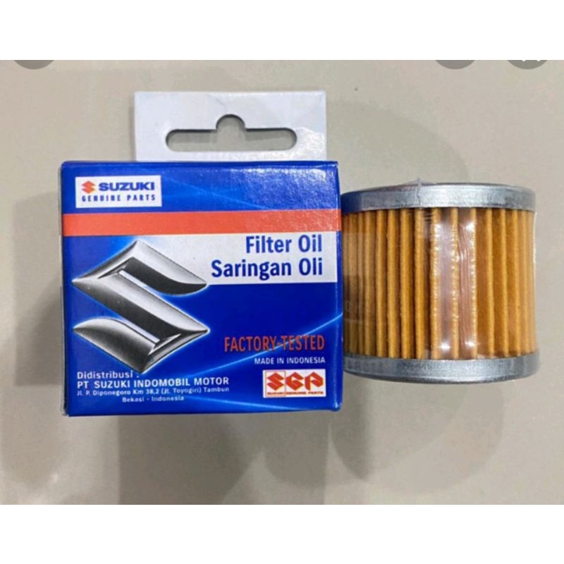 Filter Oli Satria Fu Smash Shogun Satria Fu Injeksi Axelo Spin Ori Sgp 100%