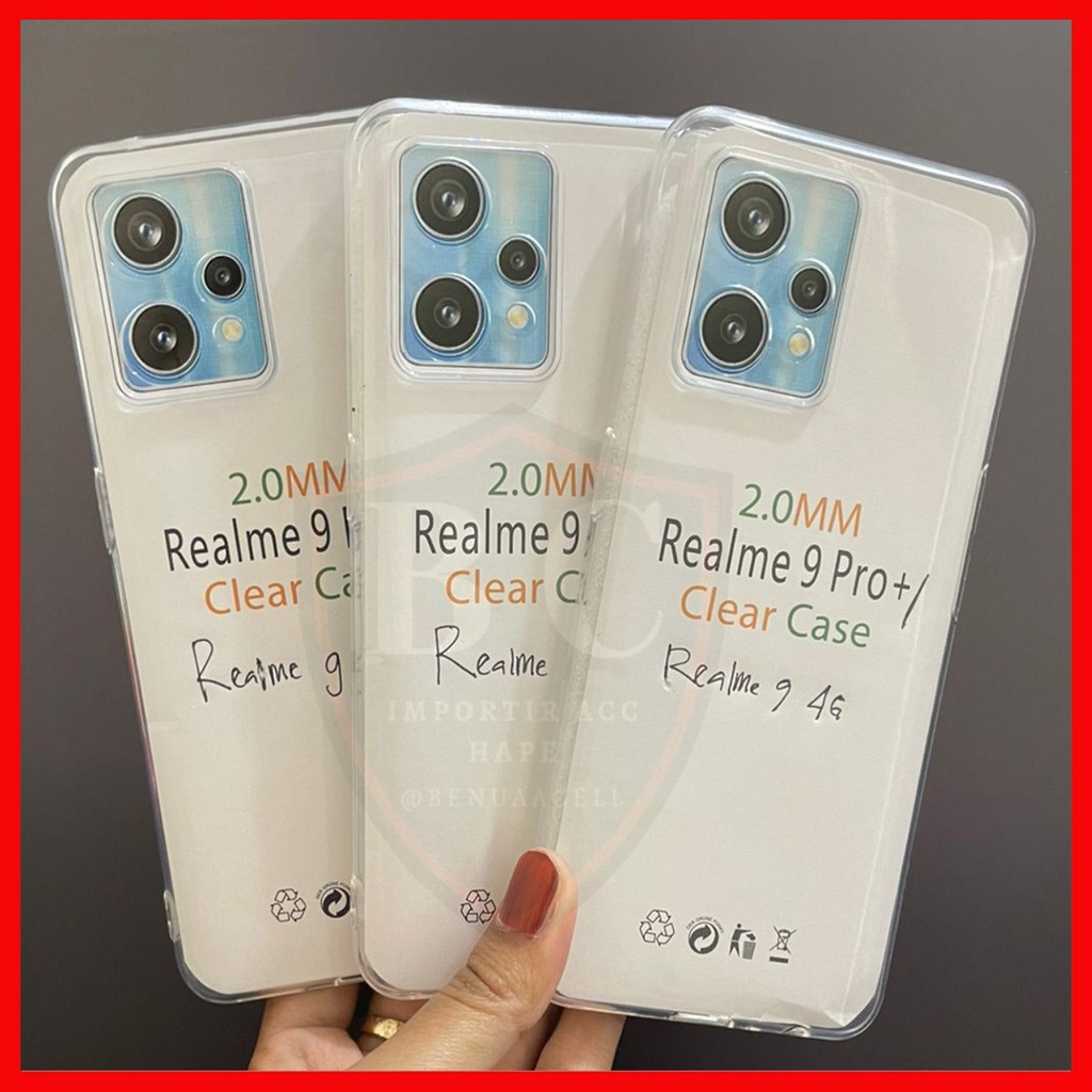 CASE REALME 9 4G - TPU HD 2MM REALME 9 PRO 5G 9 PRO PLUS REALME REALME 9 4G REALME 7 7 PRO REALME 6 PRO