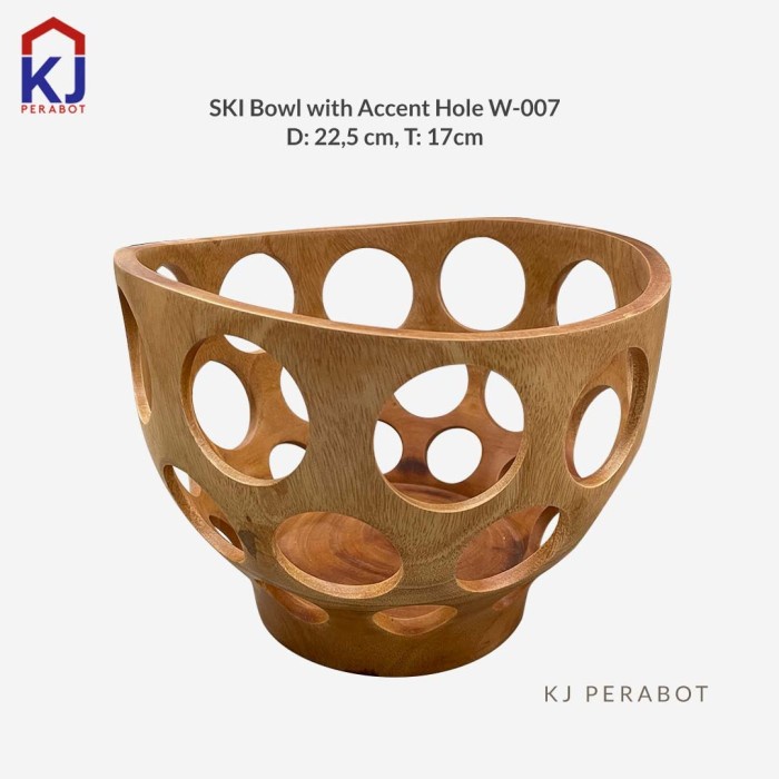 Keranjang Buah Kayu #Original