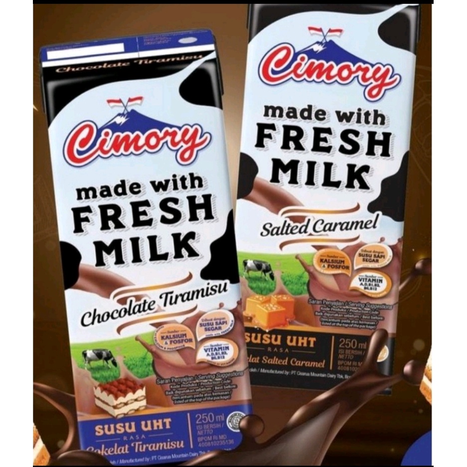 

Cimory UHT Fresh Milk 250 ML All Varian Rasa