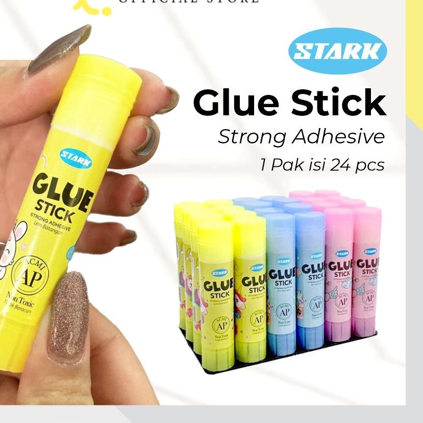 

Trend LEM STIK KECIL / GLUE STICK FANCY / LEM MURAH FANCY / LEM KERTAS NON TOXIC (ISI 24 PCS) SJ'