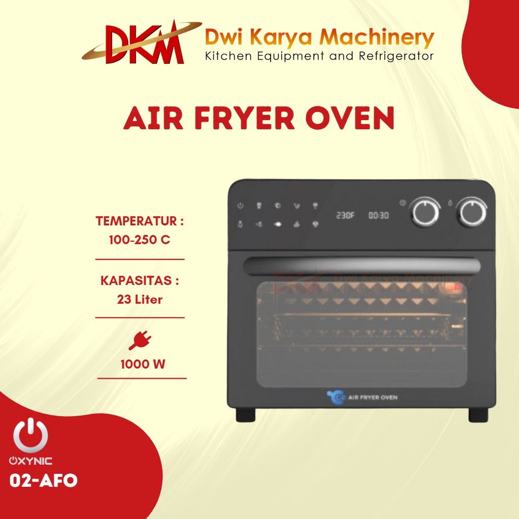 AIR FRYER OVEN - OXYNIC ( FULL TOUCHSCREEN - 23 LITER)
