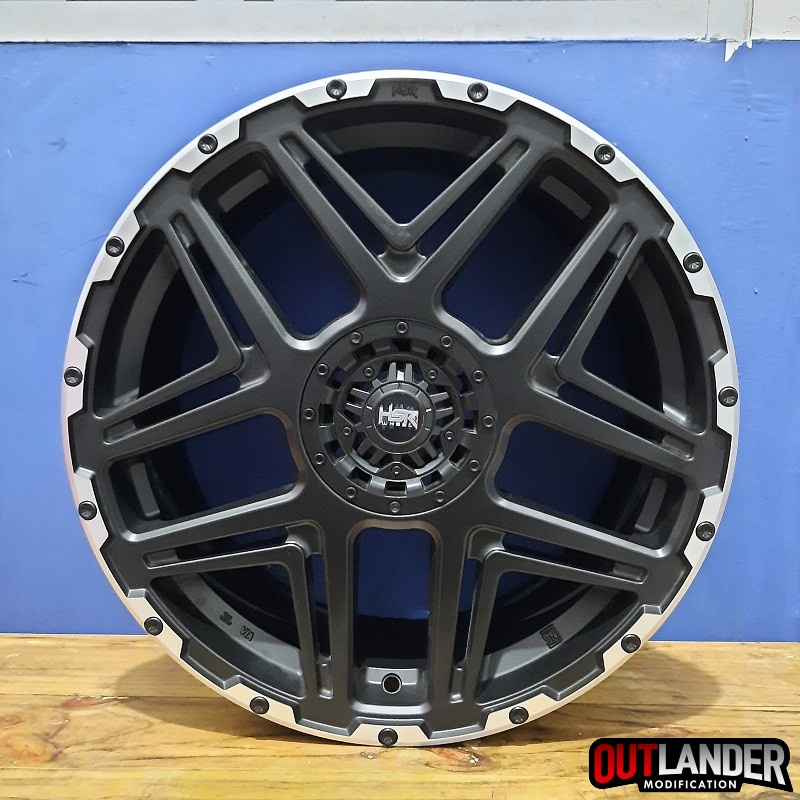 Velg Racing HSR KONGA R18 Mobil Rush Ertiga Expander Pelek Mobil Ring 18 HSR Wheel