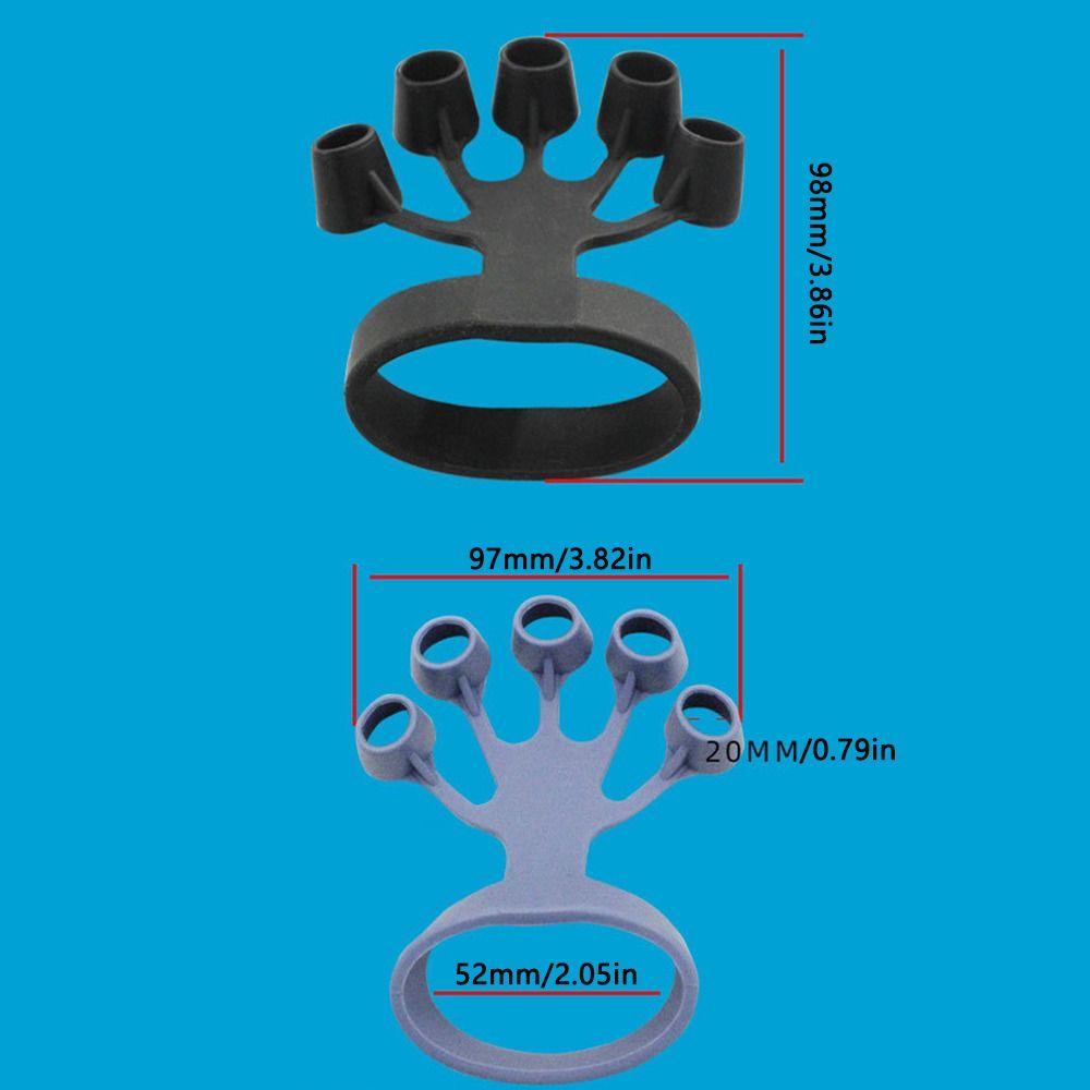 Top Finger Training Wrist Stretcher Trainer Untuk Atlet &amp; Musisi Pereda Nyeri Meningkatkan Ketegangan Lengan Silikon Kekuatan Pada Jari