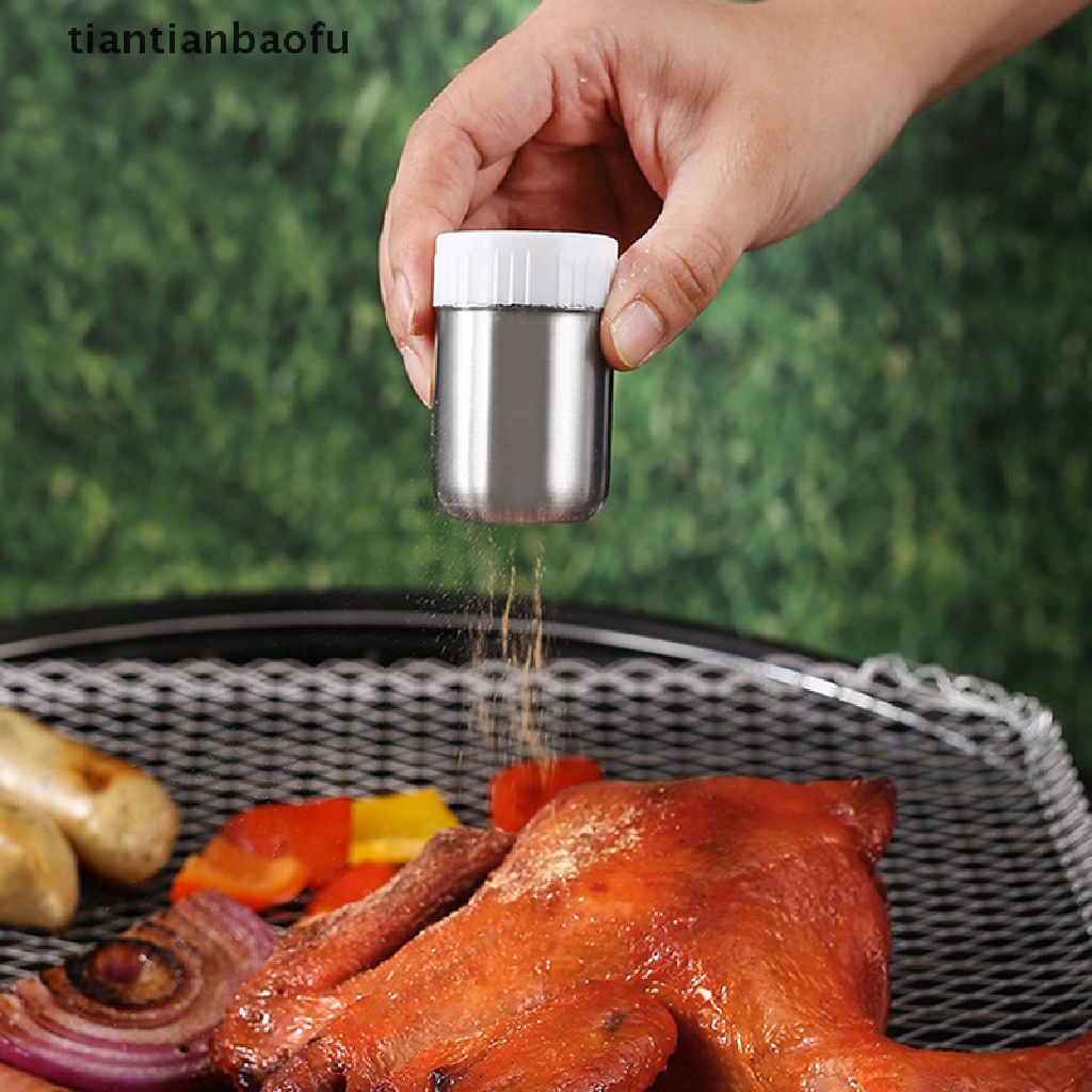 Botol Shaker Bumbu Garam Lada BBQ Bahan Stainless Steel