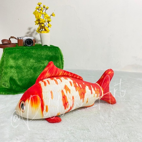 Pillowart - Bantal Boneka Ikan Koi Size M - ART046