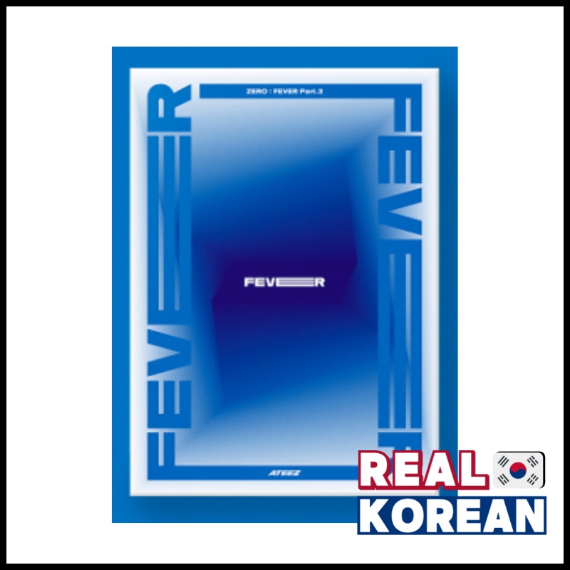 ATEEZ Album - ZERO : FEVER PART.3 + Poster [ALBUM SEALED READY STOCK]