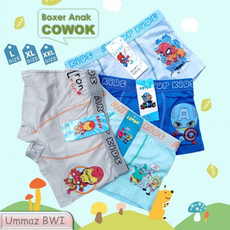 Artop Kids CD Boxer Anak Laki-laki