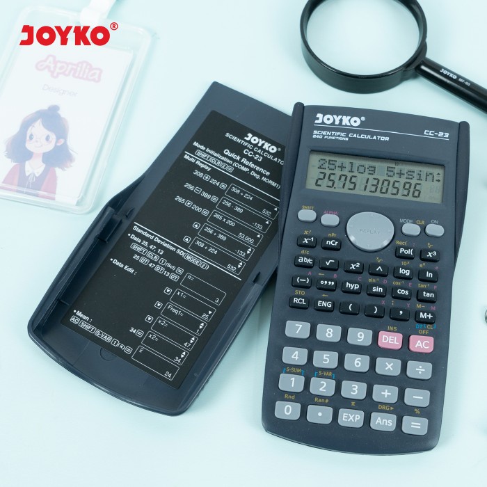 

CALCULATOR / KALKULATOR JOYKO CC-23 / SCIENTIFIC / 240 FUNCTIONS #ORIGINAL