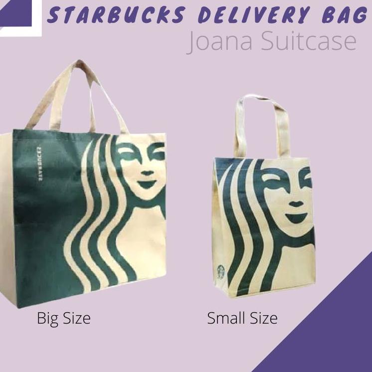 

(L[3T]☎) Tas Totebag Kain Spunbond Starbucks Siren Tas Belanja Lipat Reusable Goodie Bag Merchandise Starbucks Starbuck Tas Spunbound Premium Original Murah Ready Stock terviral