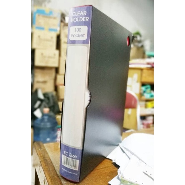 

LIMITED EDITION Clear Holder isi 100 lembar Folio F4 / Map Document Plastik Dokumen Code 4961
