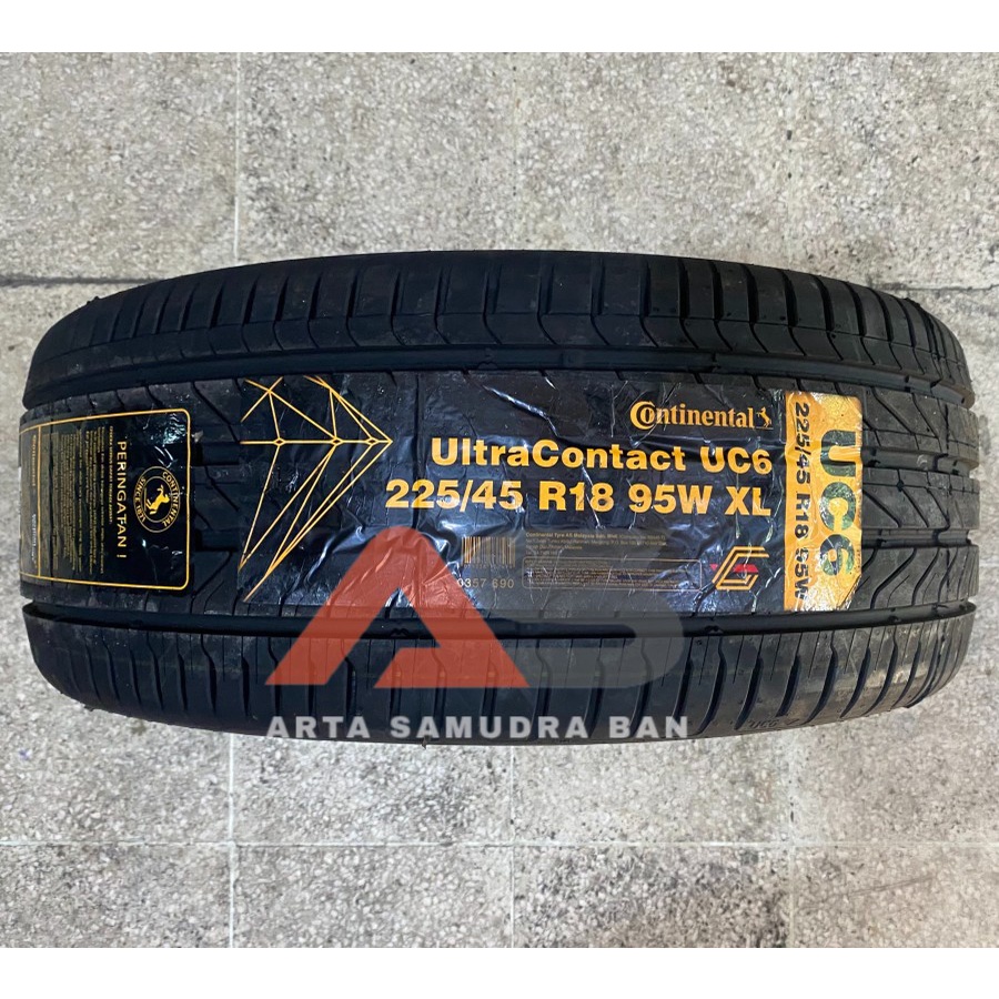 Ban Continental Ultra Contact UC6 225 / 45 R 18 R18