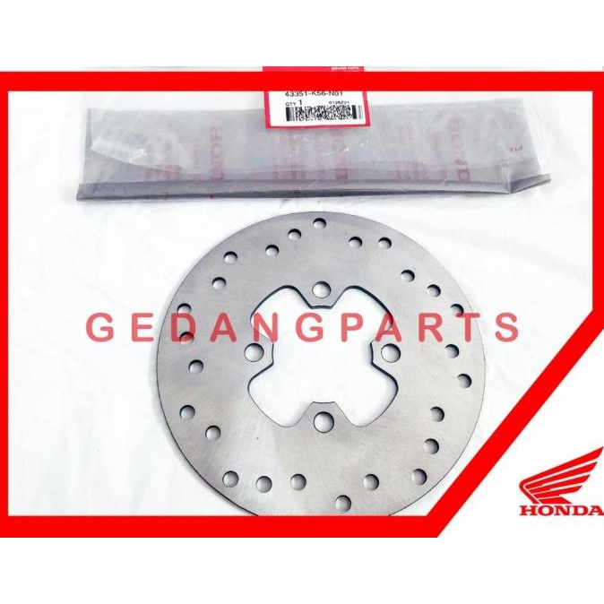 PIRINGAN CAKRAM BELAKANG NEW SONIC 150 ORI 43351-K56-N01