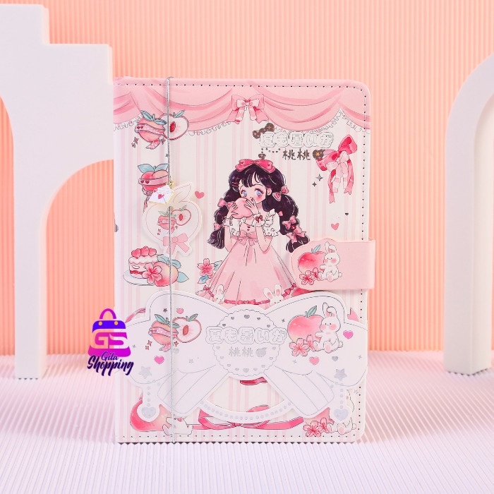 

✨NEW✨ - Magnetic Notebook Amusement / Diary Jurnal agenda Buku tulis - 6290 - C
