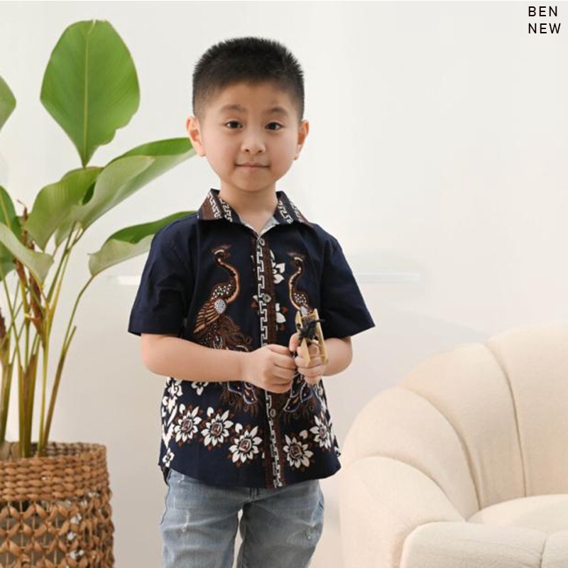 BEN NEW KIDS - Kemeja Batik Anak Laki-Laki 001 JM