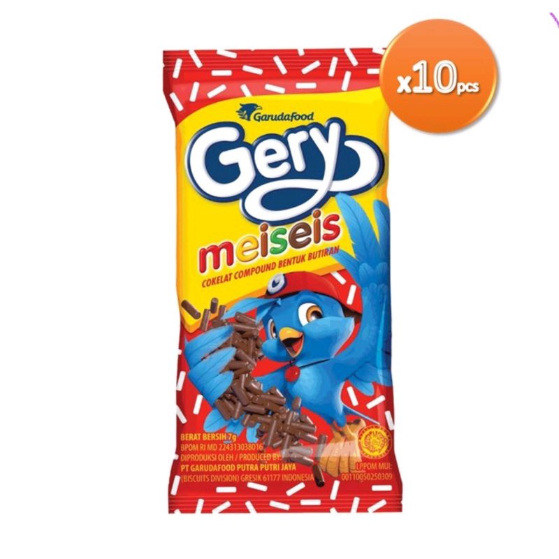 

Gery Meiseis 7 gr x10 bks