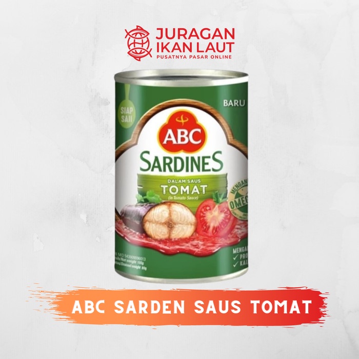 

ABC Sarden Saus Tomat - 155 Gram