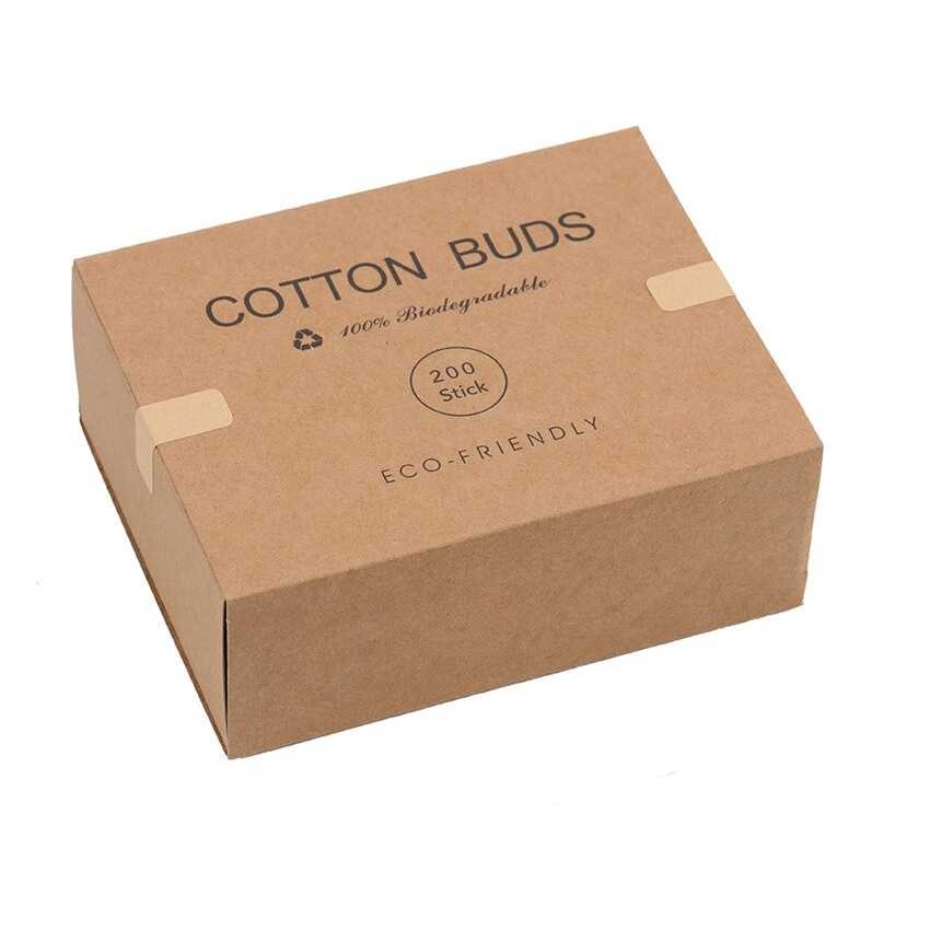 Biode Cotton Buds Bambu Pembersih Telinga Korek Kuping 200PCS - BD277 ( Mughnii )