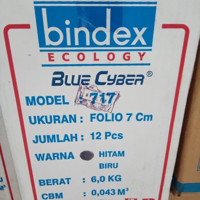 

FREE ONGKIR Ordner bindex folio 717 (kartonan) Code 1190