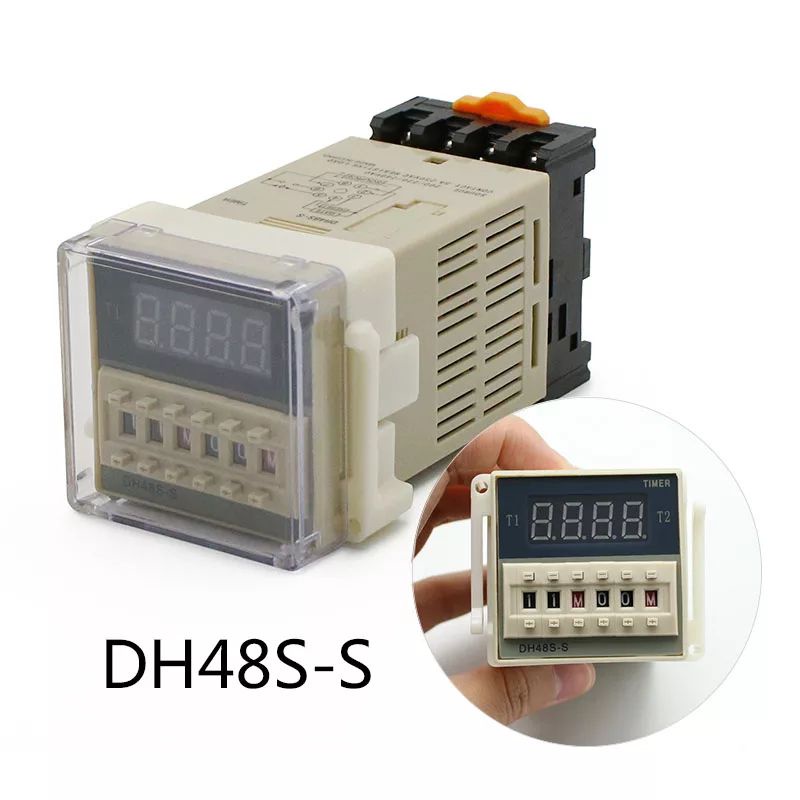 digital timer delay relay  dh48s-s AC 220V untuk mesin tetas dll